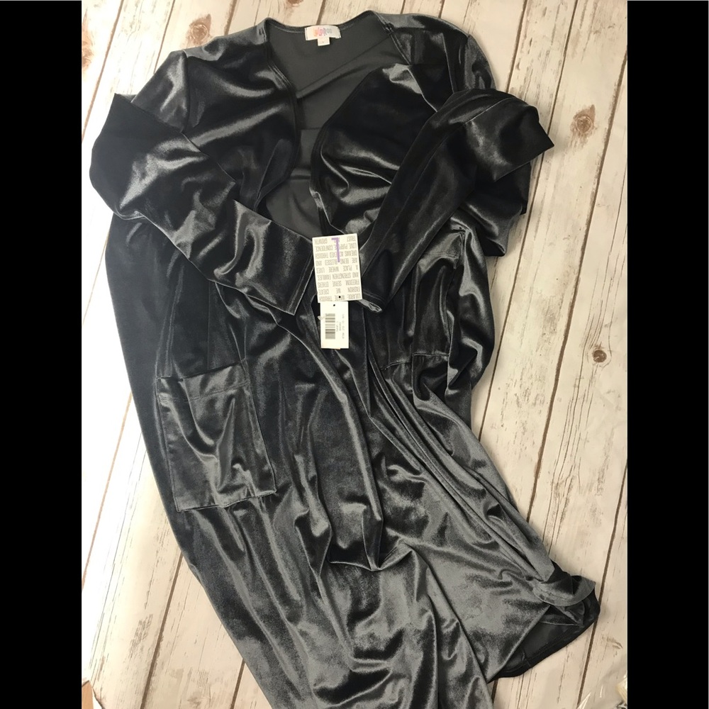 Gorgeous Silver/Gray Velvet Sarah